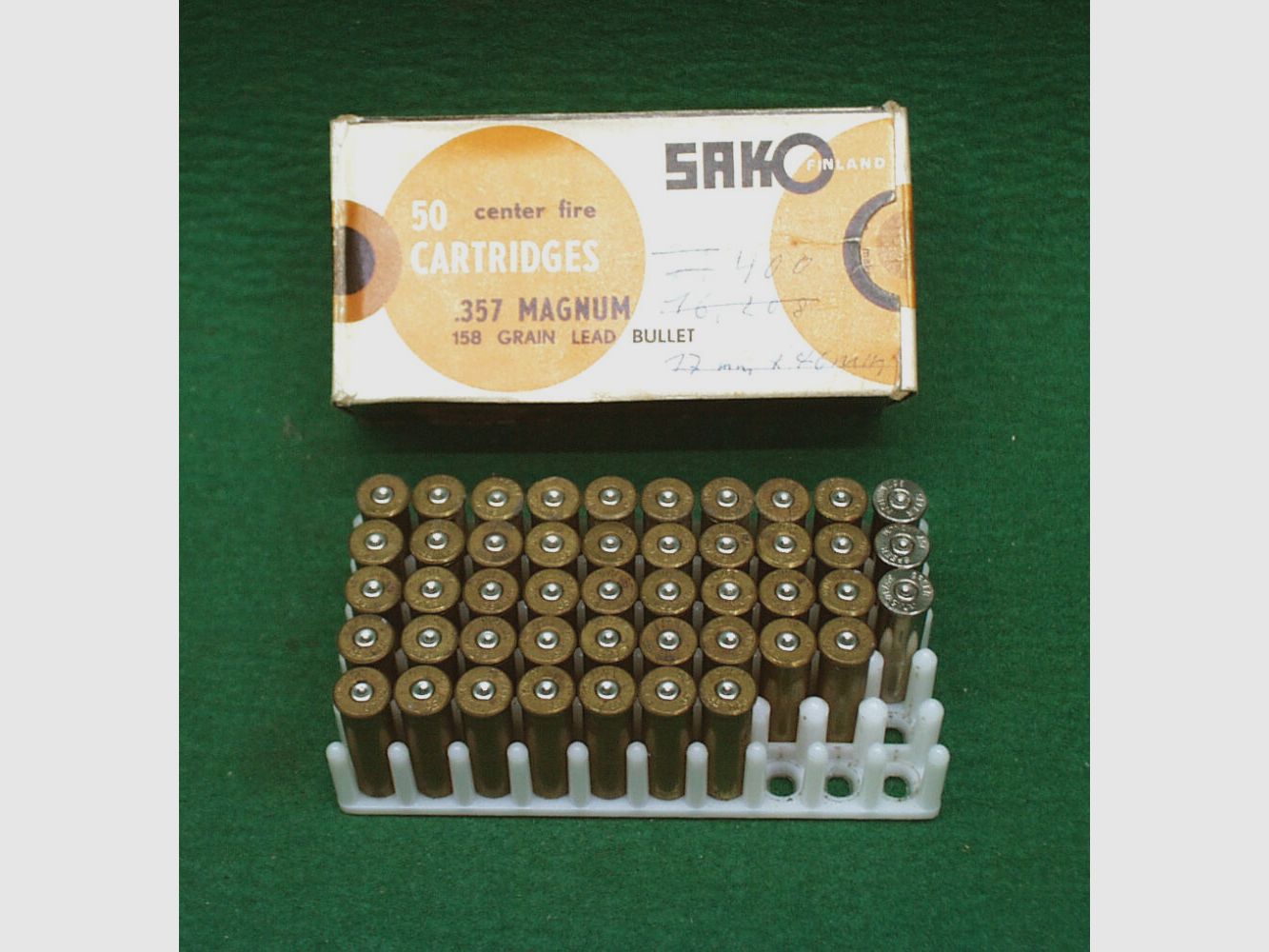 SAKO, casquillos Speer .357Mag., usados