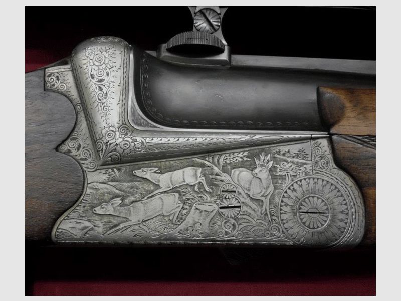 Anton Sodia break-action rifle with BBF & BDF interchangeable barrel