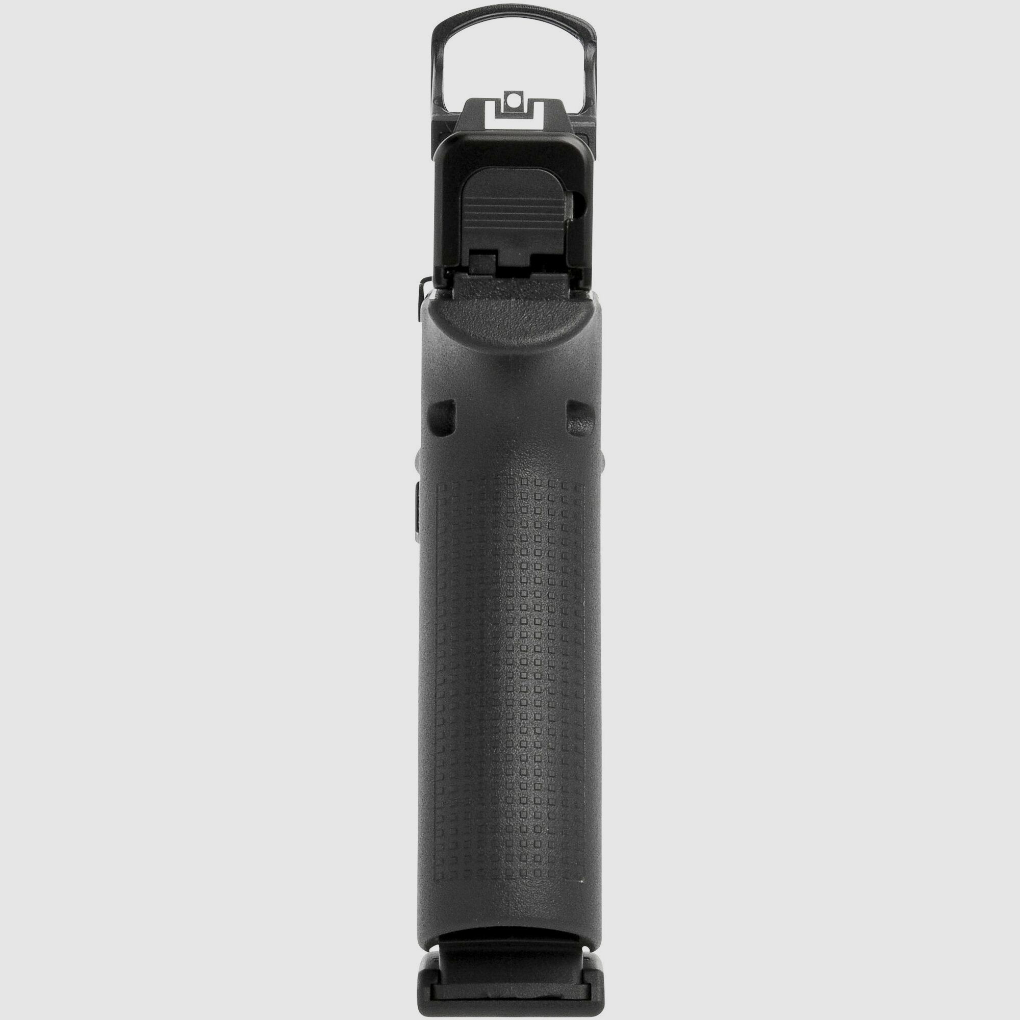 Glock 48 mit montiertem RMSc Shield Red Dot Pistole