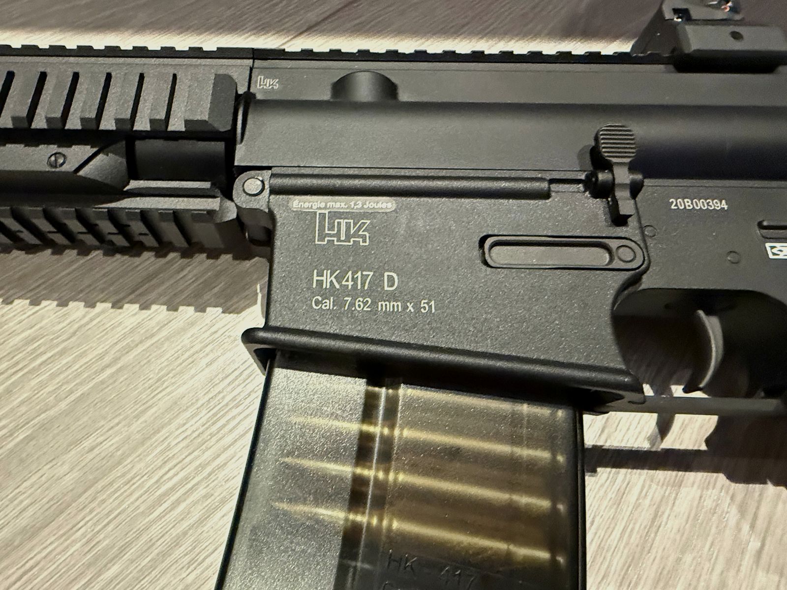 Umarex Heckler & Koch HK417 S-AEG mit 20" Lauf von Prometheus (509mm)