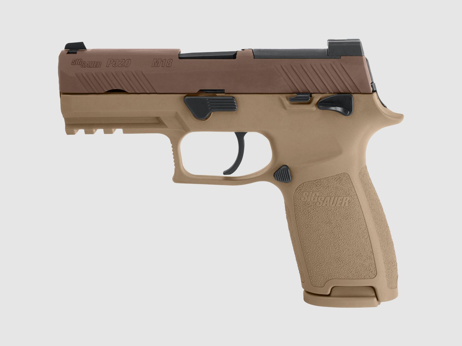 SIG-Sauer P320 M18  Coyote PVD-Beschichtung