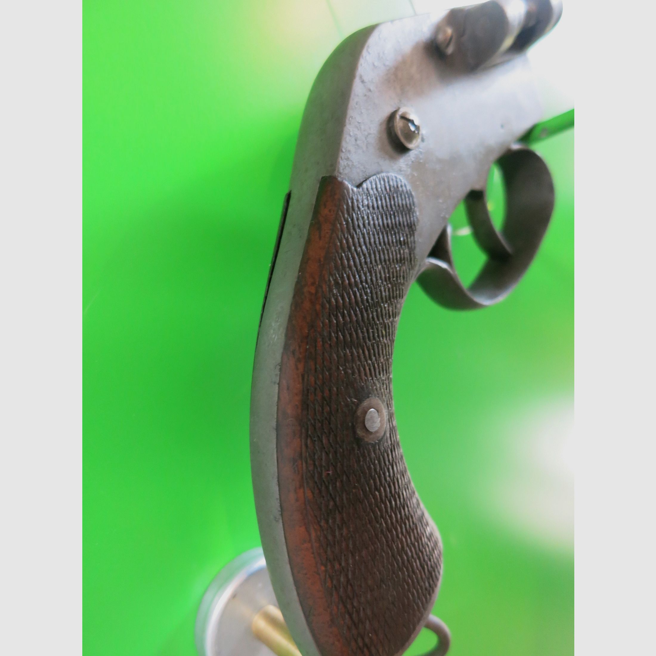 Signalpistole; Lauflose Fliegerleuchtpistole JGA (Anschütz) System Eisfeld, Kal. 11 mm Spezialpatrone  #81-