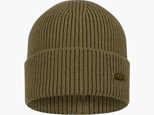 Tommy Rib Beanie Dunkel Oliv ONE_SIZE