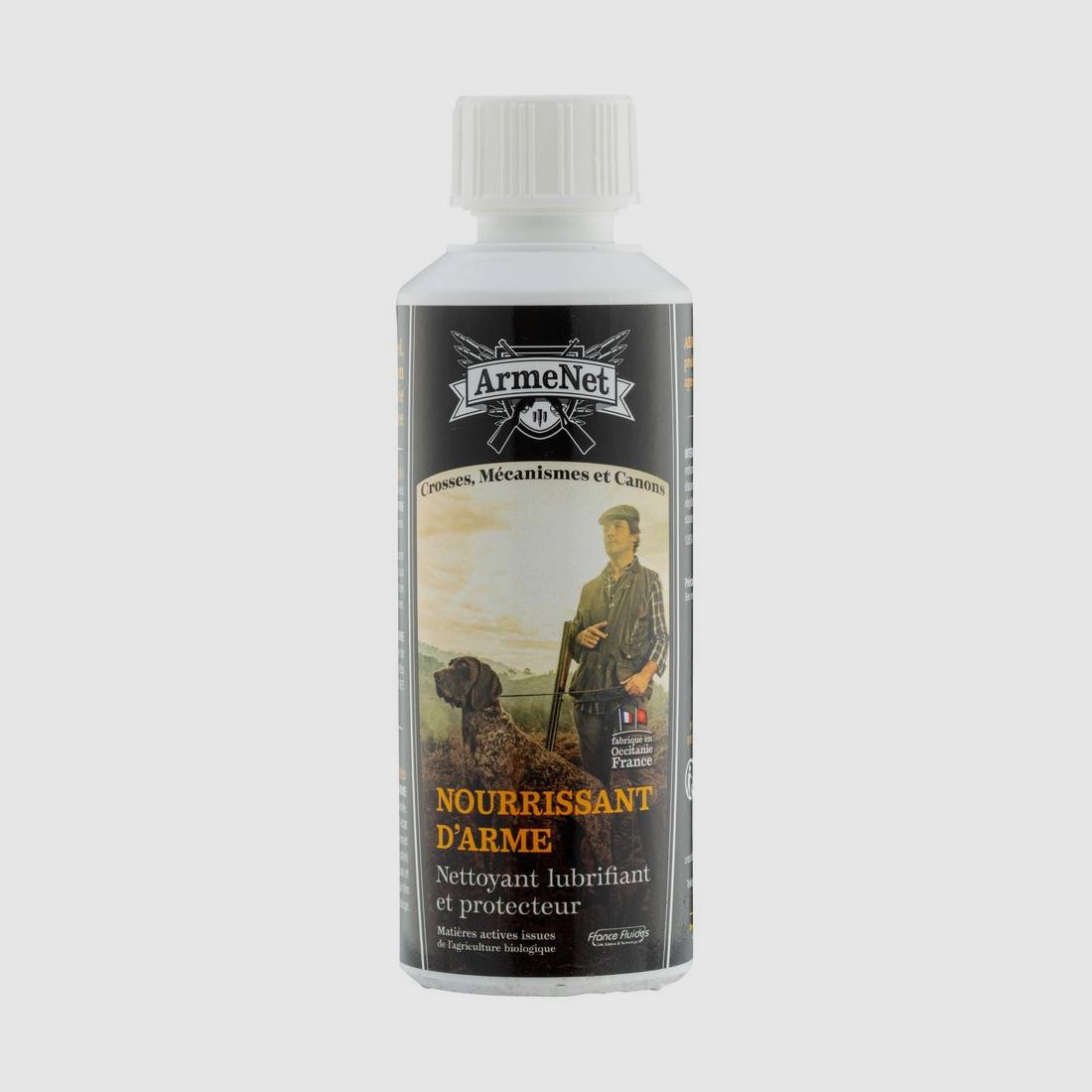 Waffenpflegemittel Armenet - Flasche 250 ml - Schutz und Pflege - Erhält die Langlebigkeit der Waffen, Bild 1 von 2