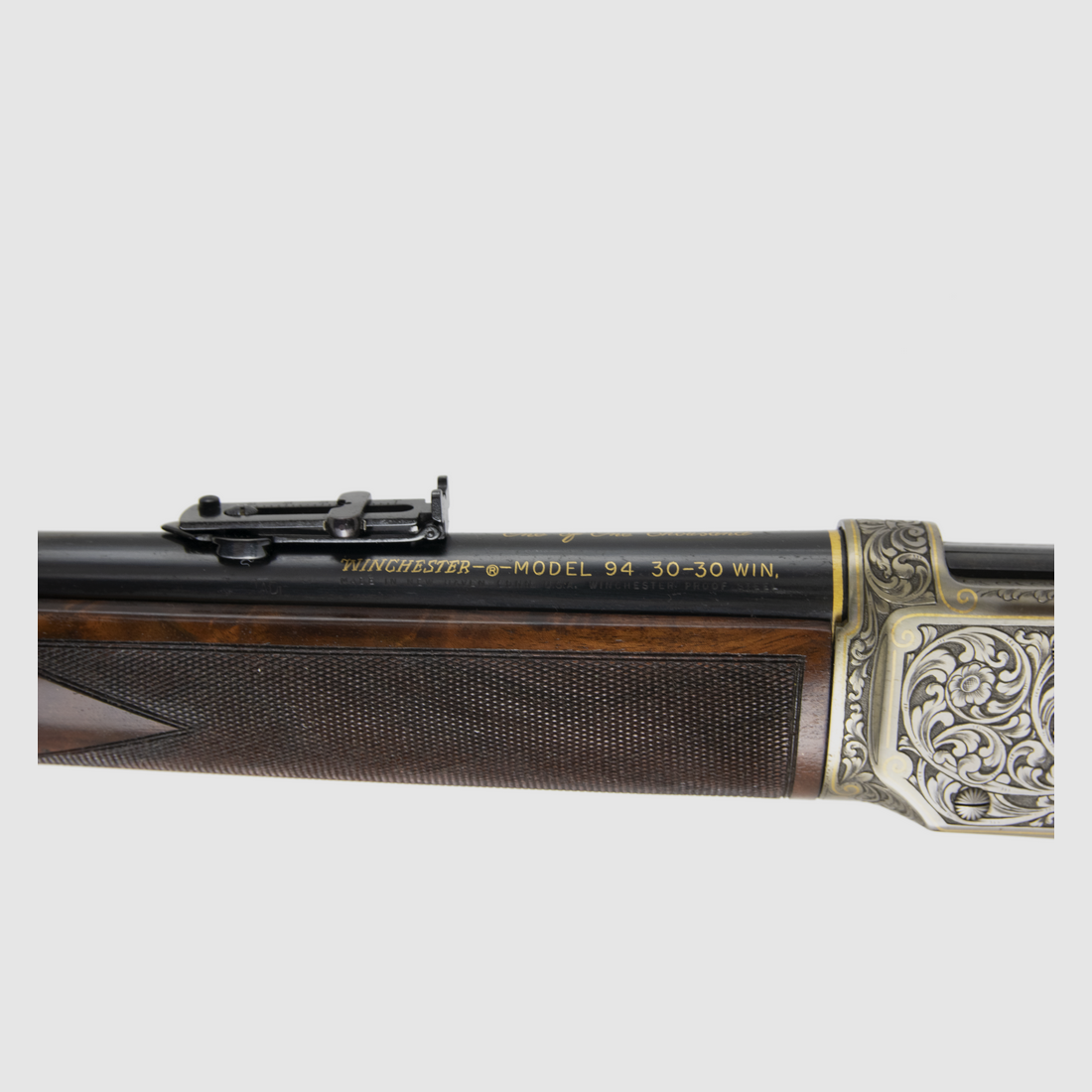 Winchester Modell 1894 „One of One Thousand“ – Gravur Meister Giovannelli – Goldauflagen – Kal. .30-30 Winchester, Bild 23 von 32