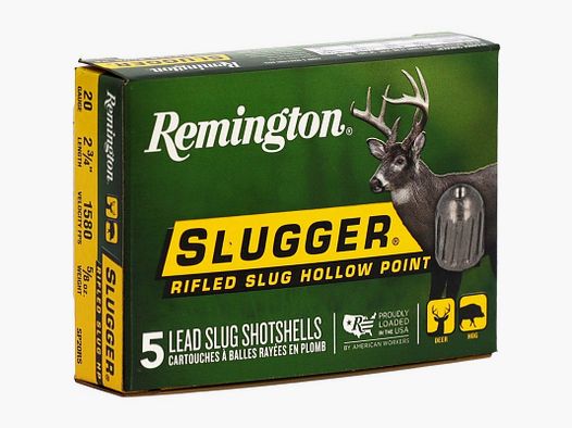 Cartucho Remington Slug 20/70