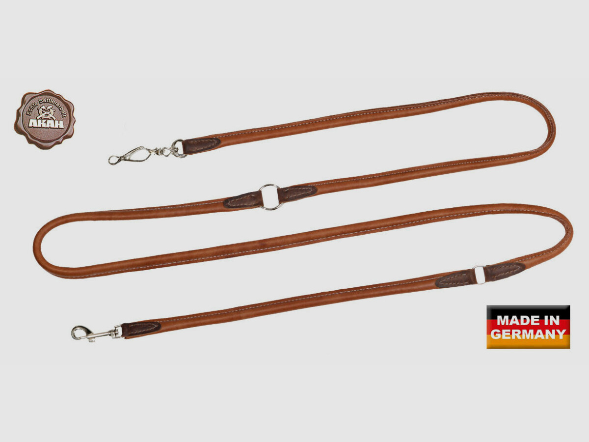 AKAH Umhngeleine aus Yak-Leder