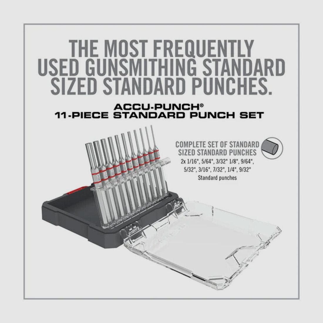 Real Avid Armorer’s Master Hammer and Accu-Punch Std. Pin Punch Set