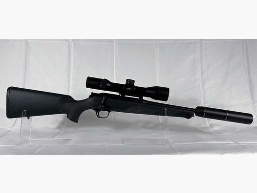 BLASER	 BLASER R8 PROFESSIONAL 87 cm .308 Win. + ZF B2 2-12x50 iC S + Schalldämpfer