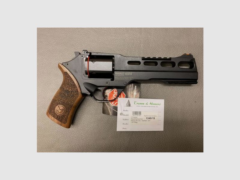 Chiappa Rhino 60DS 6" caliber .357 Magnum revolver