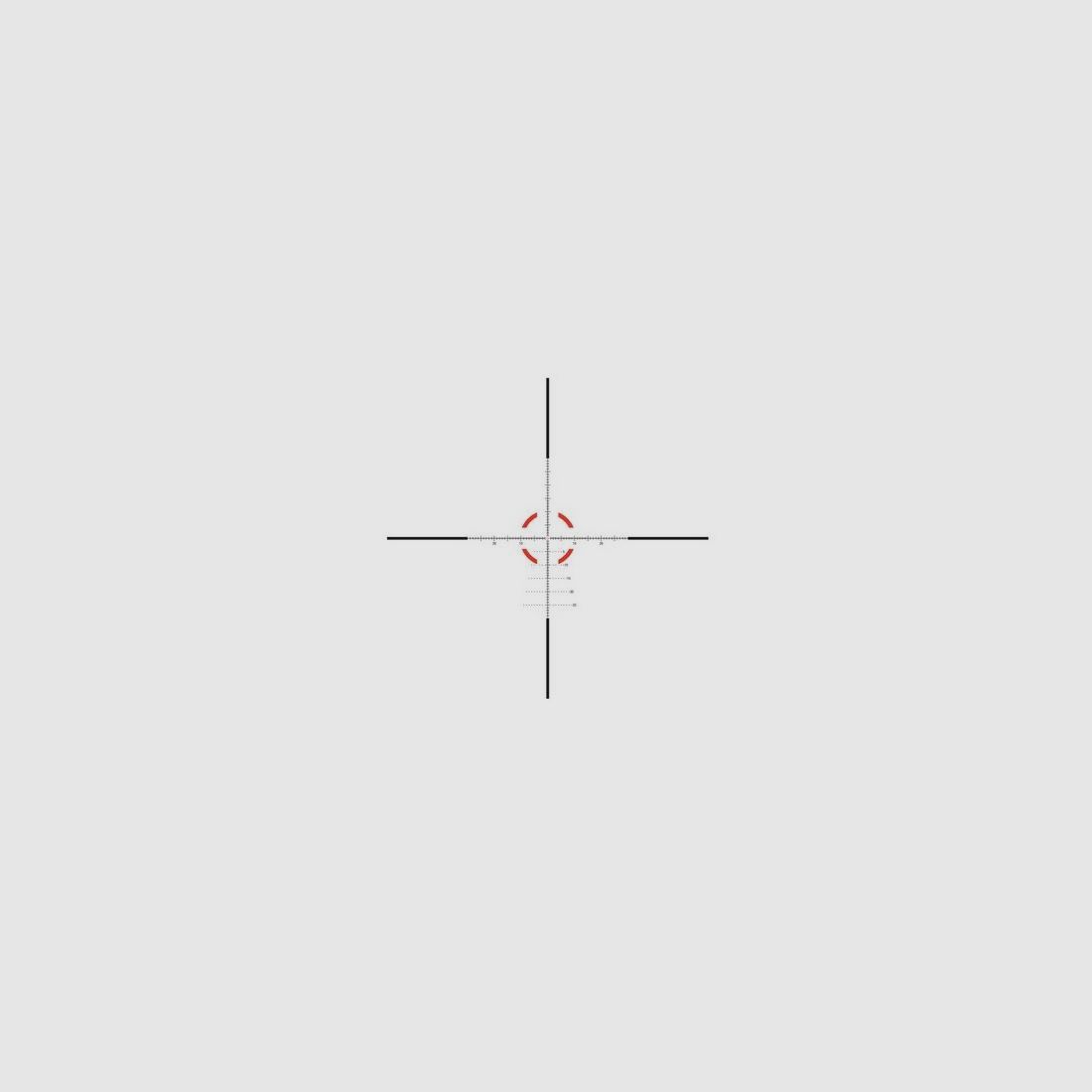 VCOG 1-8x28 FFP MRAD Tree Seg.Circle Crosshair Red, Bild 2 von 6