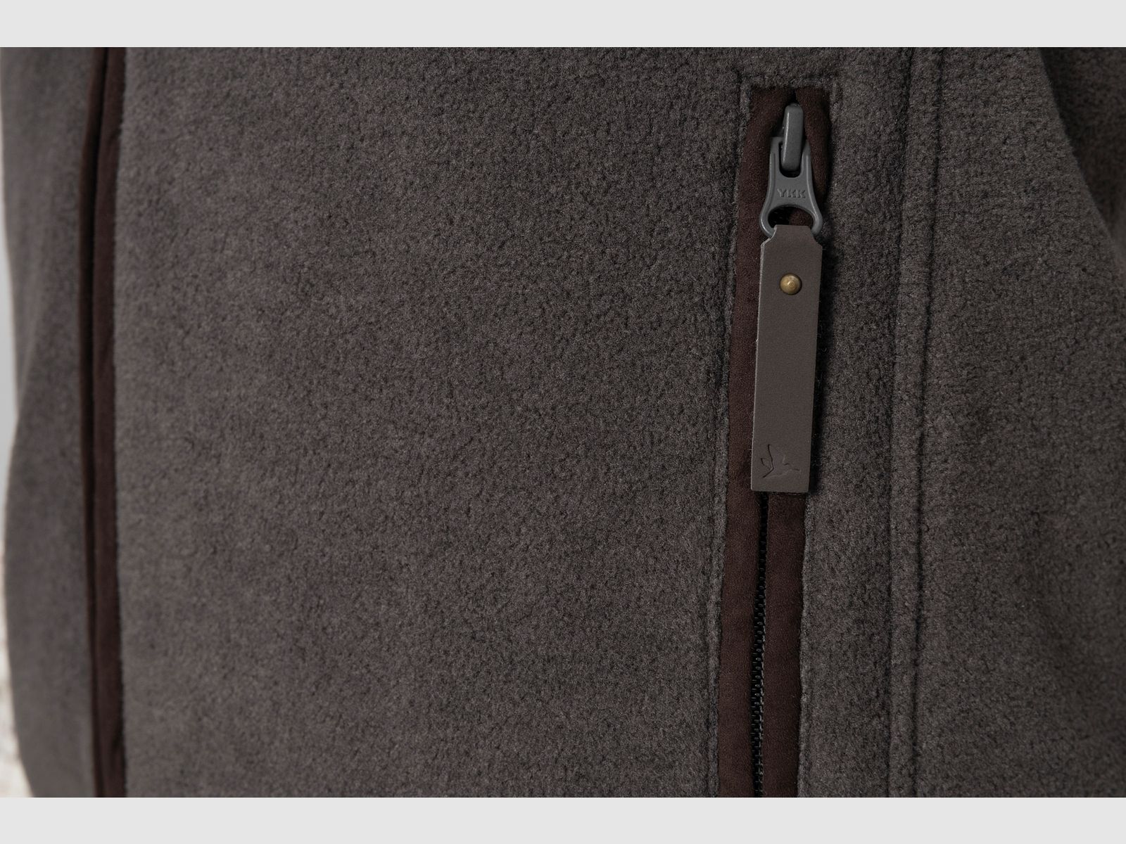 Seeland Woodcock Earl Fleece Waistcoat - Dark grey melange, afbeelding 4 van 5