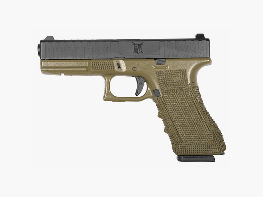 P05 GBB Airsoft Pistol in Olive | Delta Armory