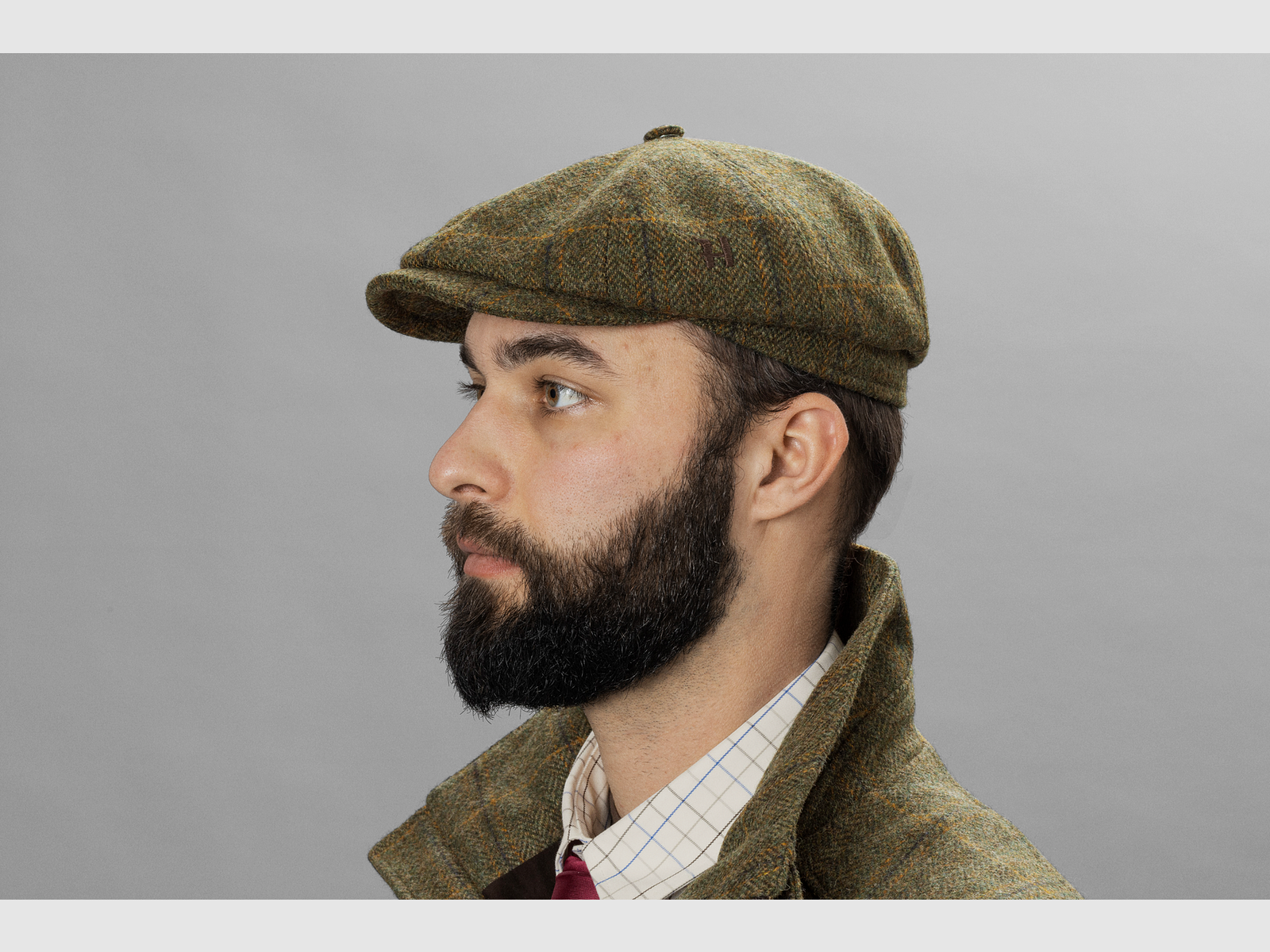 Härkila Kenmore Baker Boy Cap – Forest green, image 2 of 2