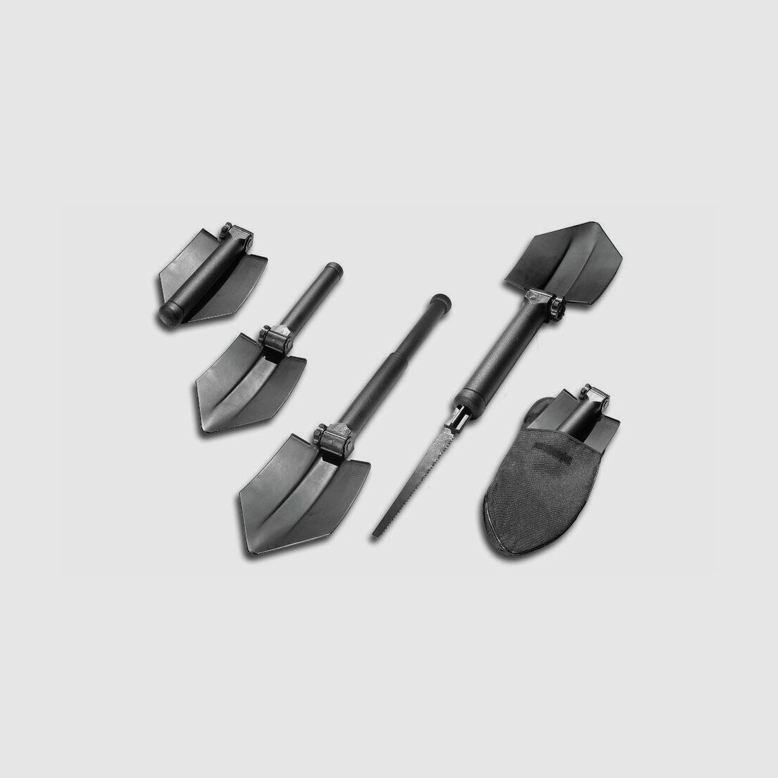 Glock Folding Shovel with Saw Accessories