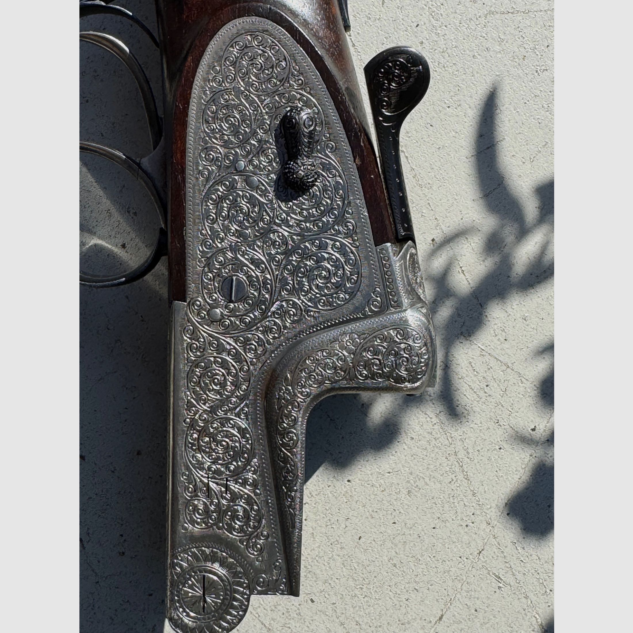 Merkel masterpiece side lock double shotgun, double rifle and double rifle 203E caliber 12/70 .30R Blaser & 9.3x74R