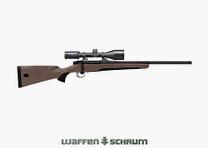 Mauser M18 Standard earth-colored complete package including optics