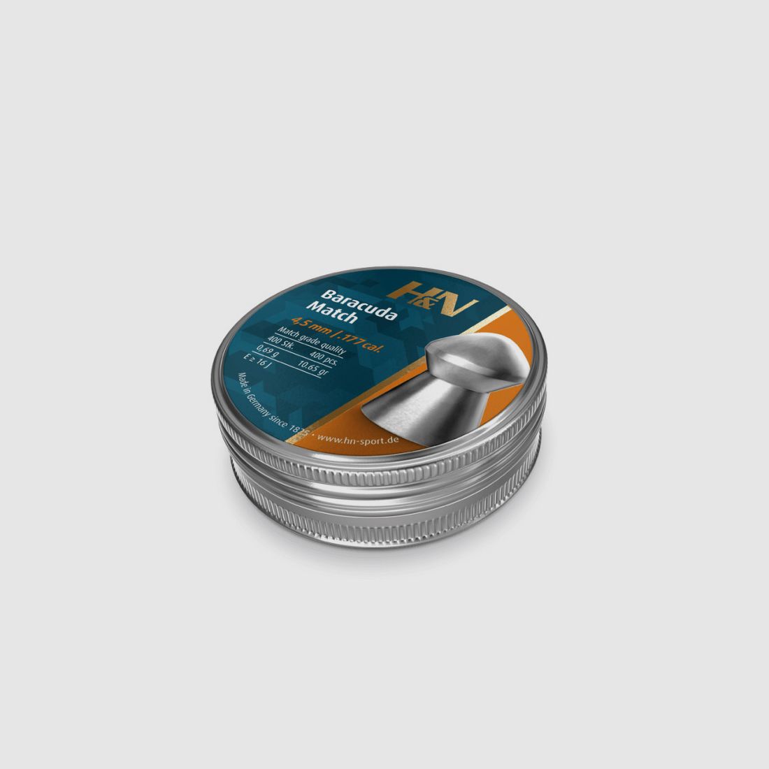 DIABOLO 4,5MM H&N Baracuda 0,69g X400