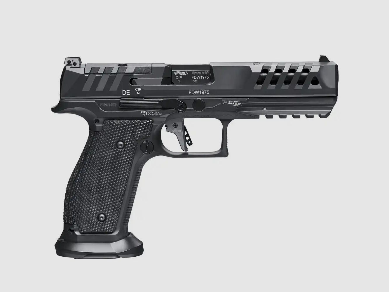 WALTHER PDP SF FS Match 5" - Steel Frame / Red Dot Ready