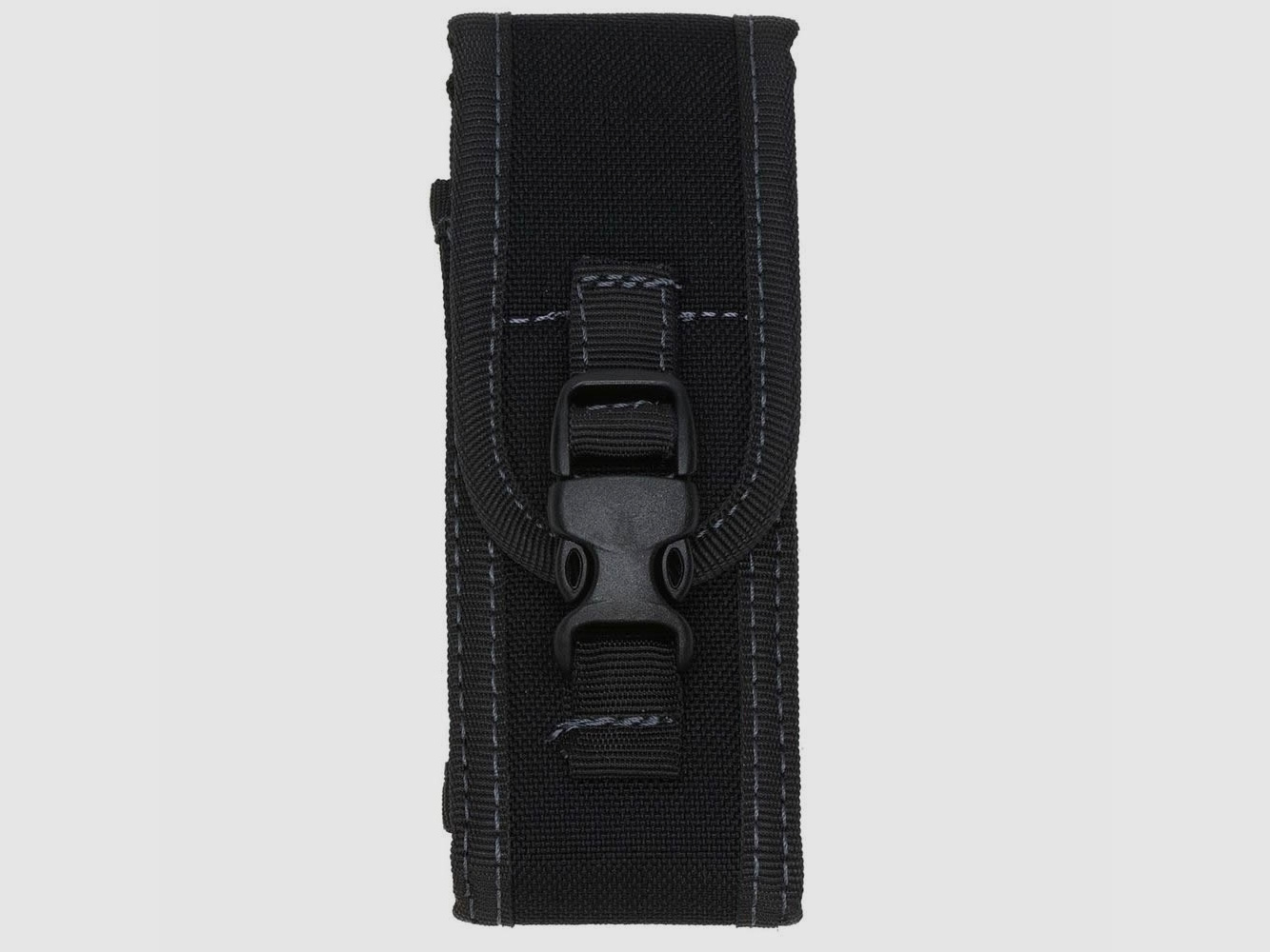 Corduraetui schwarz 11-13cm quer/längs groß Messer-Etui / Gürteltasche