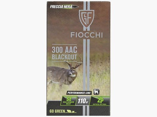 .300 AAC Blackout Fiocchi SE ZP 110gr/7,1g (703010)