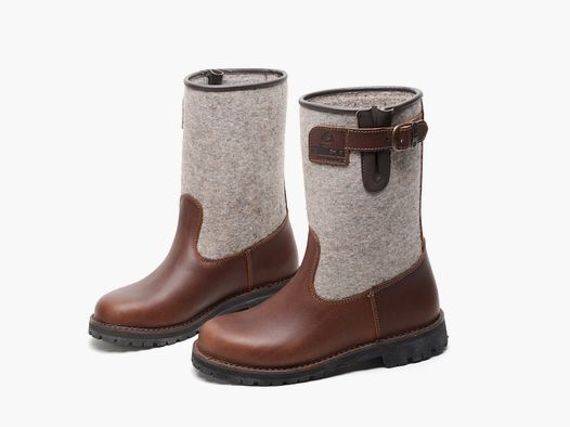 Leather Felt Boots Cottage