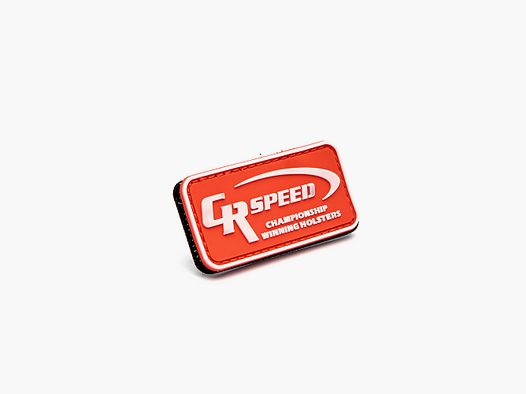 Patch in velcro luminescente CR Speed, gancio e anello