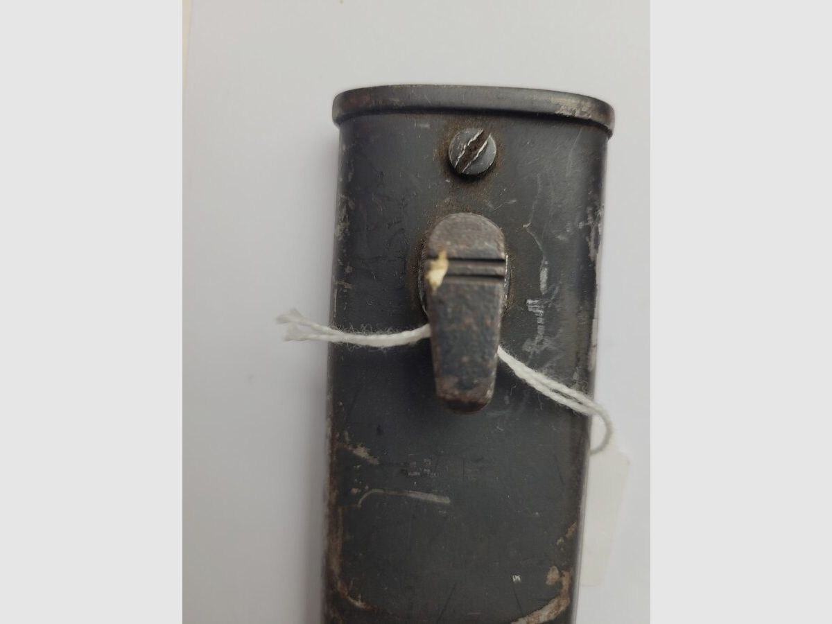 Sehr schöne Bajonett 98/05 2. Typ – Rückensäge – Herstellung C.G HAENEL Sühl – Preußisch von 1916 – TBE, Bild 11 von 14