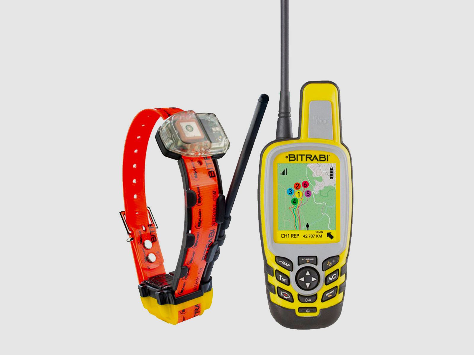 BITRABI – KIT BTB 5100 MITO BEEPER + PALMARE BS3000 EVO OPENMAP UNICO + BLUETOOTH, Bild 1 von 2