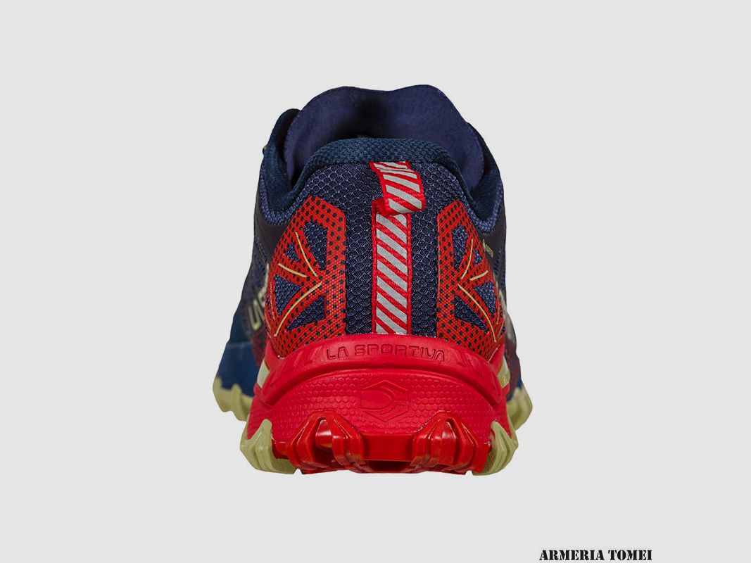 SCHOENEN – HEREN – LA SPORTIVA – BUSHIDO II GTX Nachtblauw/Tango Rood, afbeelding 4 van 7