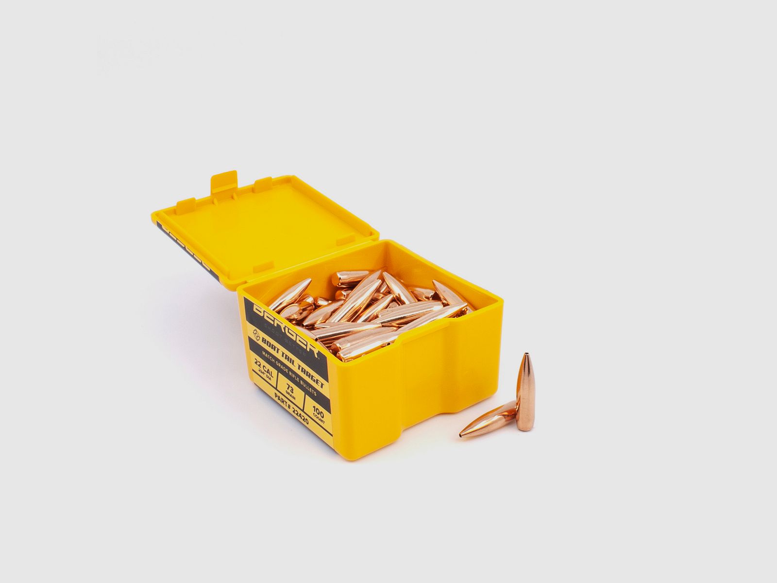 Balle Berger .22 BT Target 73GR 1000 pièces