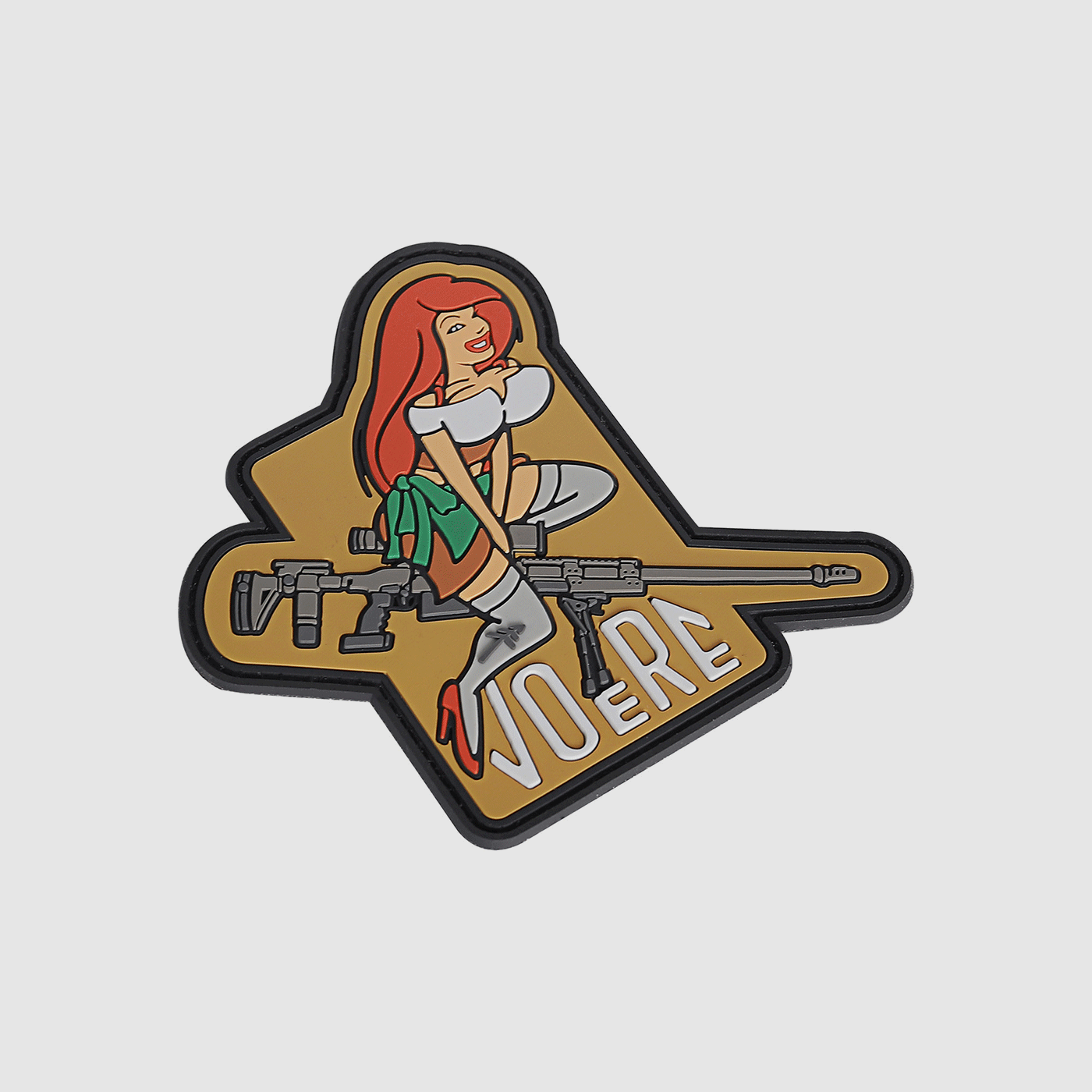 PATCH – VOERE Girl (VOERE X3) (MIT VELCRO), Bild 2 von 2