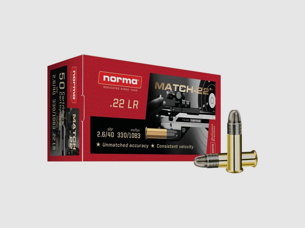 Norma Match Büchsenmunition