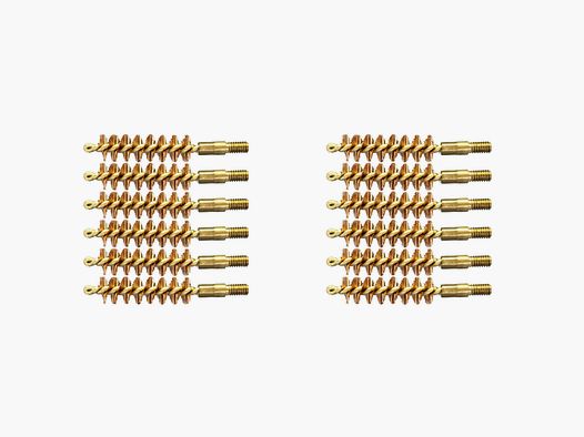 12 brosses de nettoyage en bronze .38/357 pistolet