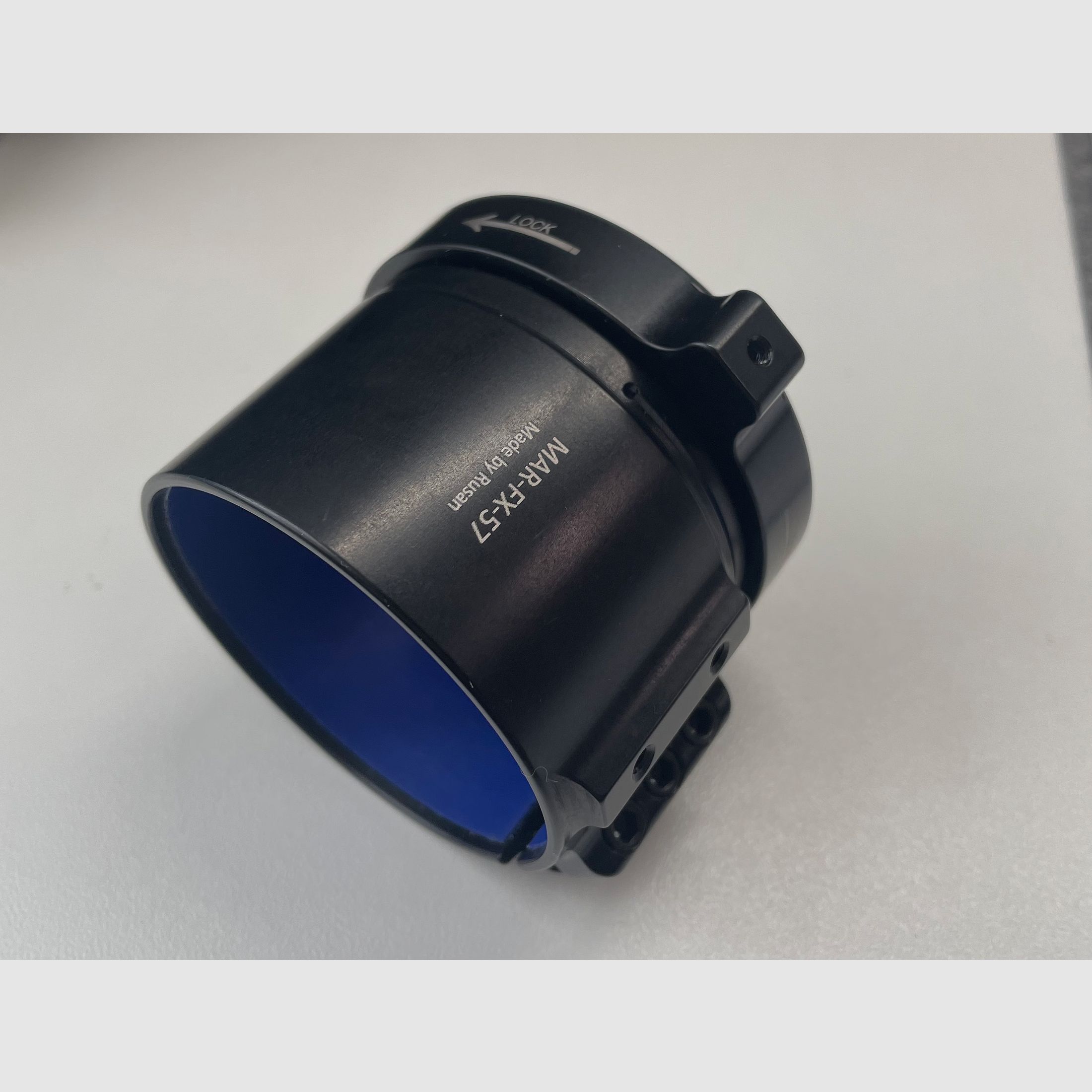 Adaptador modular Rusan MAR-FX-57 de 57 mm con atornillado triple