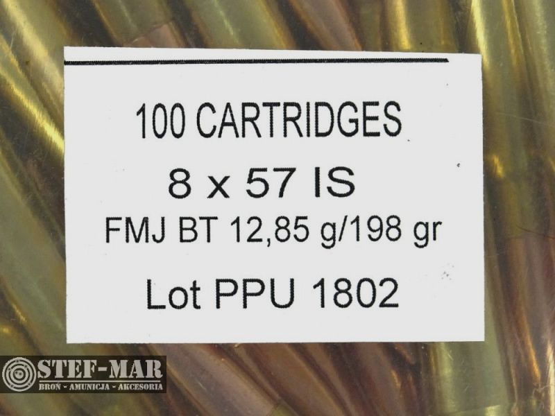 Munición PPU FMJ BT 12,85 g (100 unidades) [C10-12], imagen 3 de 3