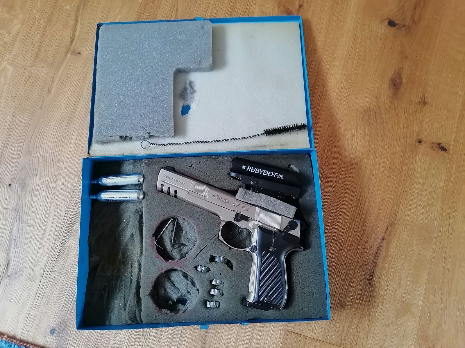 Rarität :Luftpistole Walther CP 88 Competition, CO2, gebraucht
