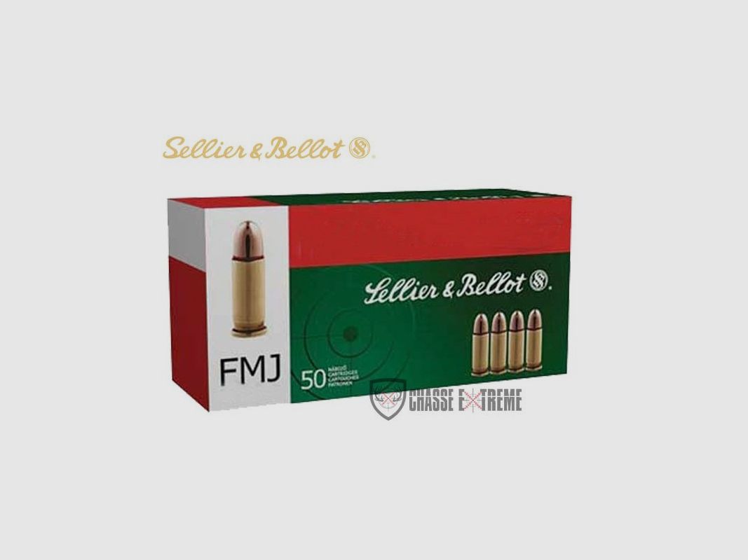 50 Patronen S&B Kal. 9mm Kurz 92gr FMJ