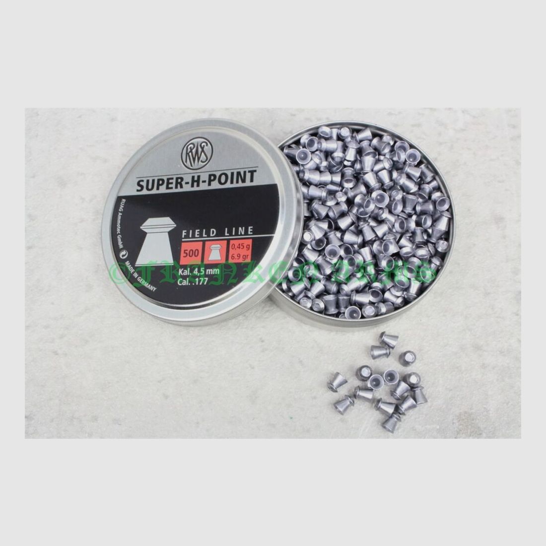 RWS Super-H-Point 4.50mm 500 pieces