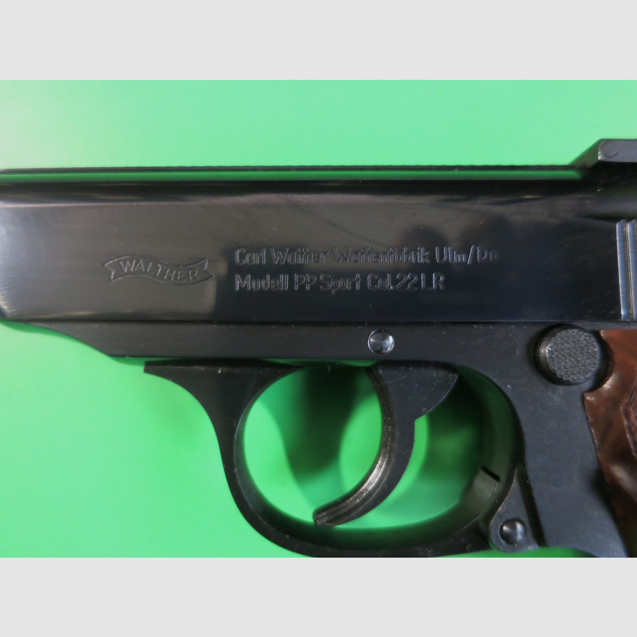 Sport-Pistole Walther PP Sport, Kaliber .22lr, wie neu      #83