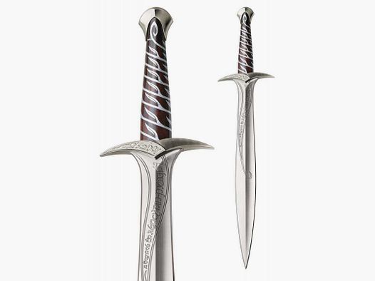 Herr der Ringe - Stich das Schwert Frodo Beutlins mit Wandschild