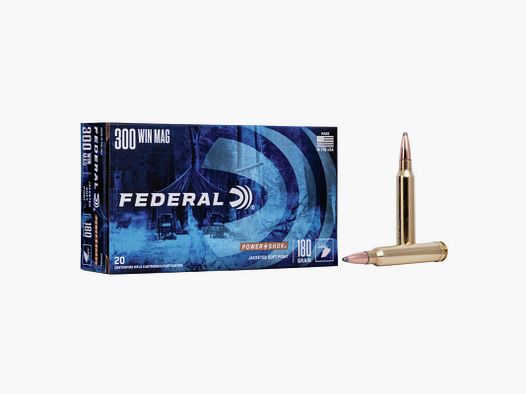 MUNITION PATRONEN FEDERAL POWER SHOK 300WINCHESTER