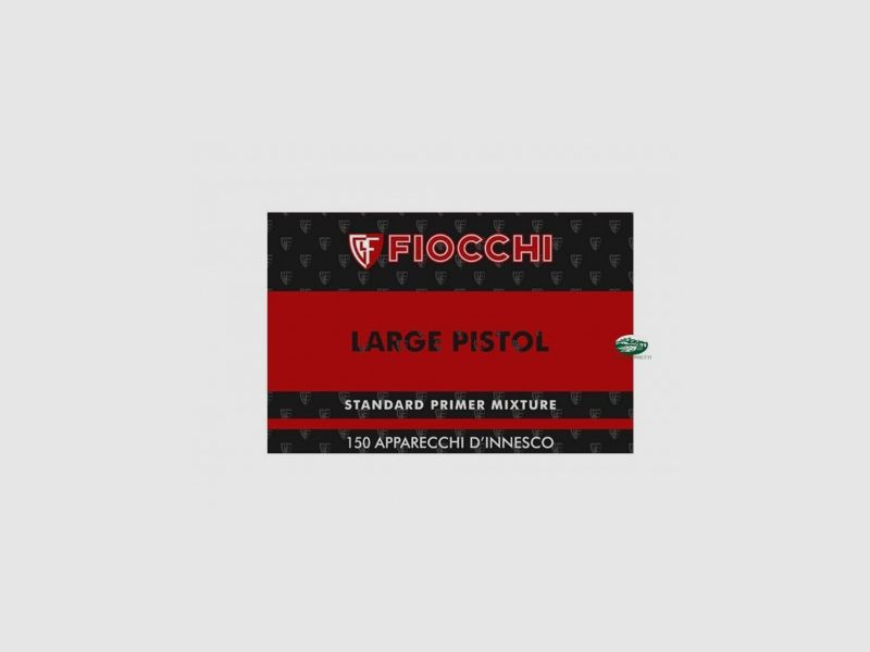 FIOCCHI Zündhütchen Large Pistol Conf.150 Stück