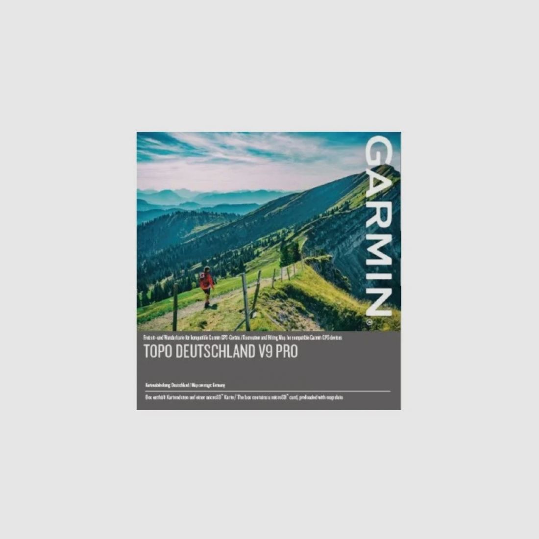 Garmin TOPO Germania v9 PRO - scheda SD