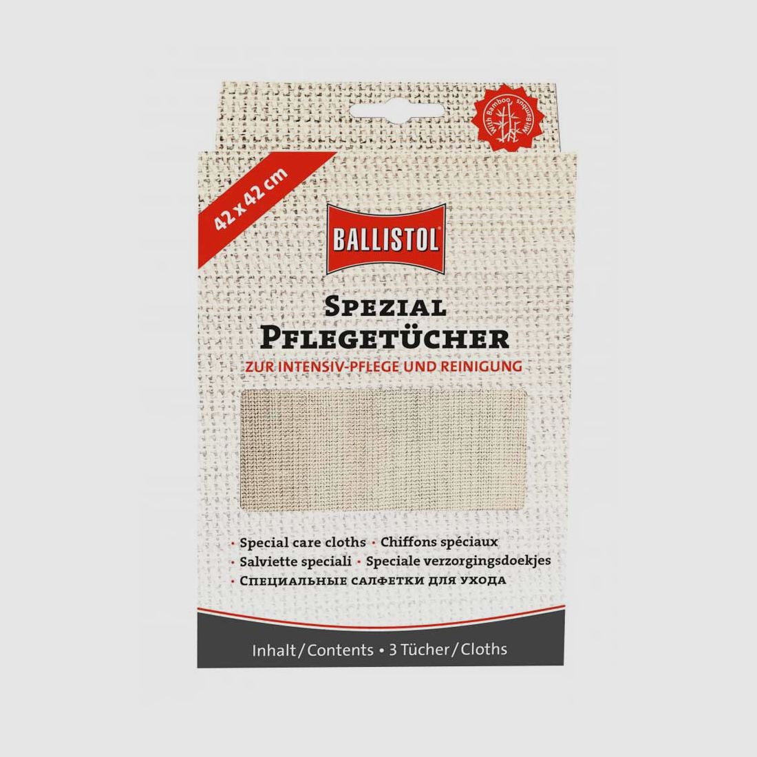 Ballistol Waffenpflegetücher 3er-Pack