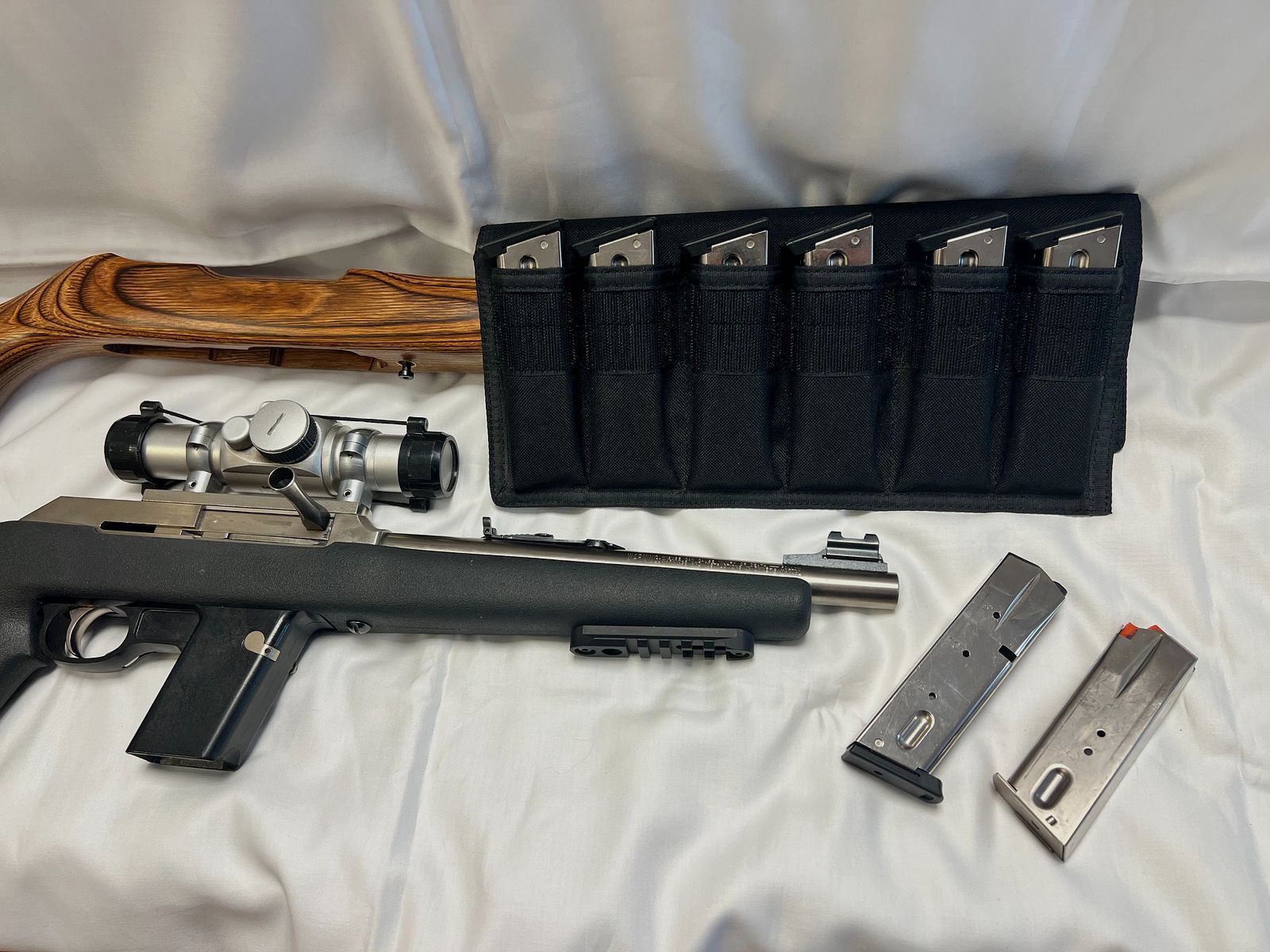Marlin Camp 9 mm Luger – semi-automatic Kat. A – inherited firearm private sale Vorarlberg + 8 magazines