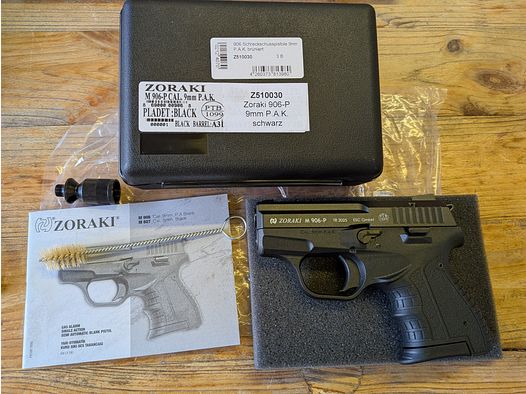 Zoraki 906 Schreckschusspistole 9mm Pak schwarz