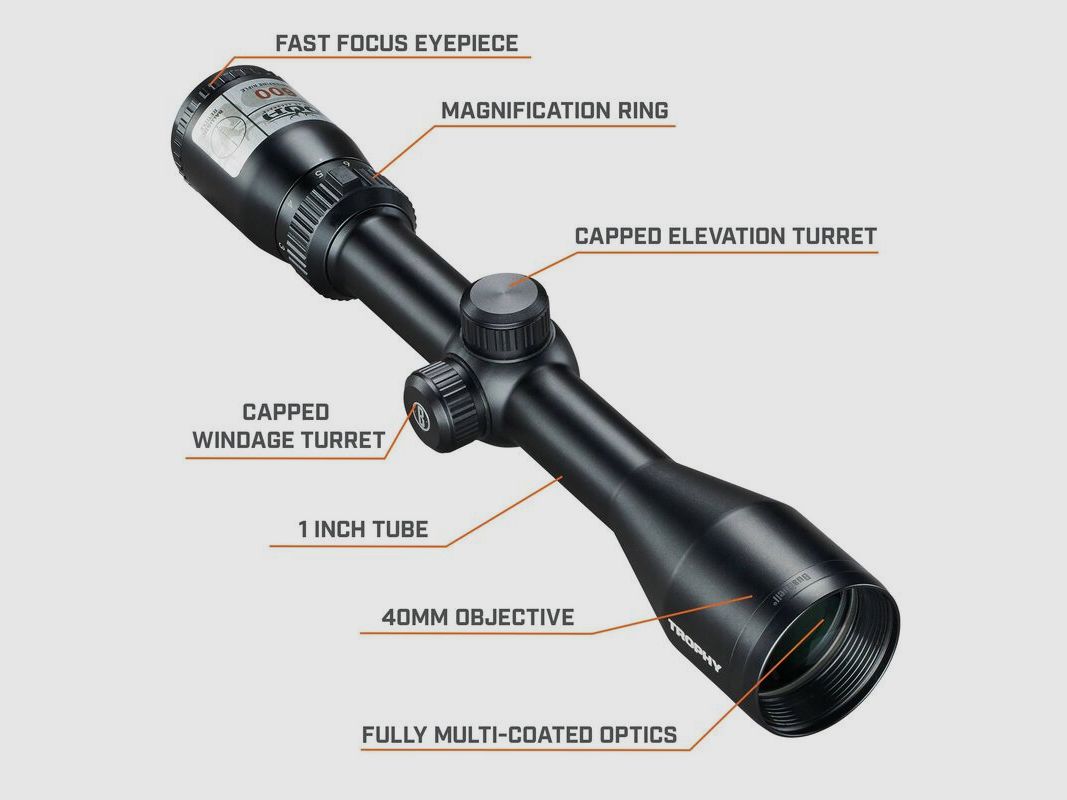 Bushnell Trophy 3–9x40 DOA600 (SKU 753960B)