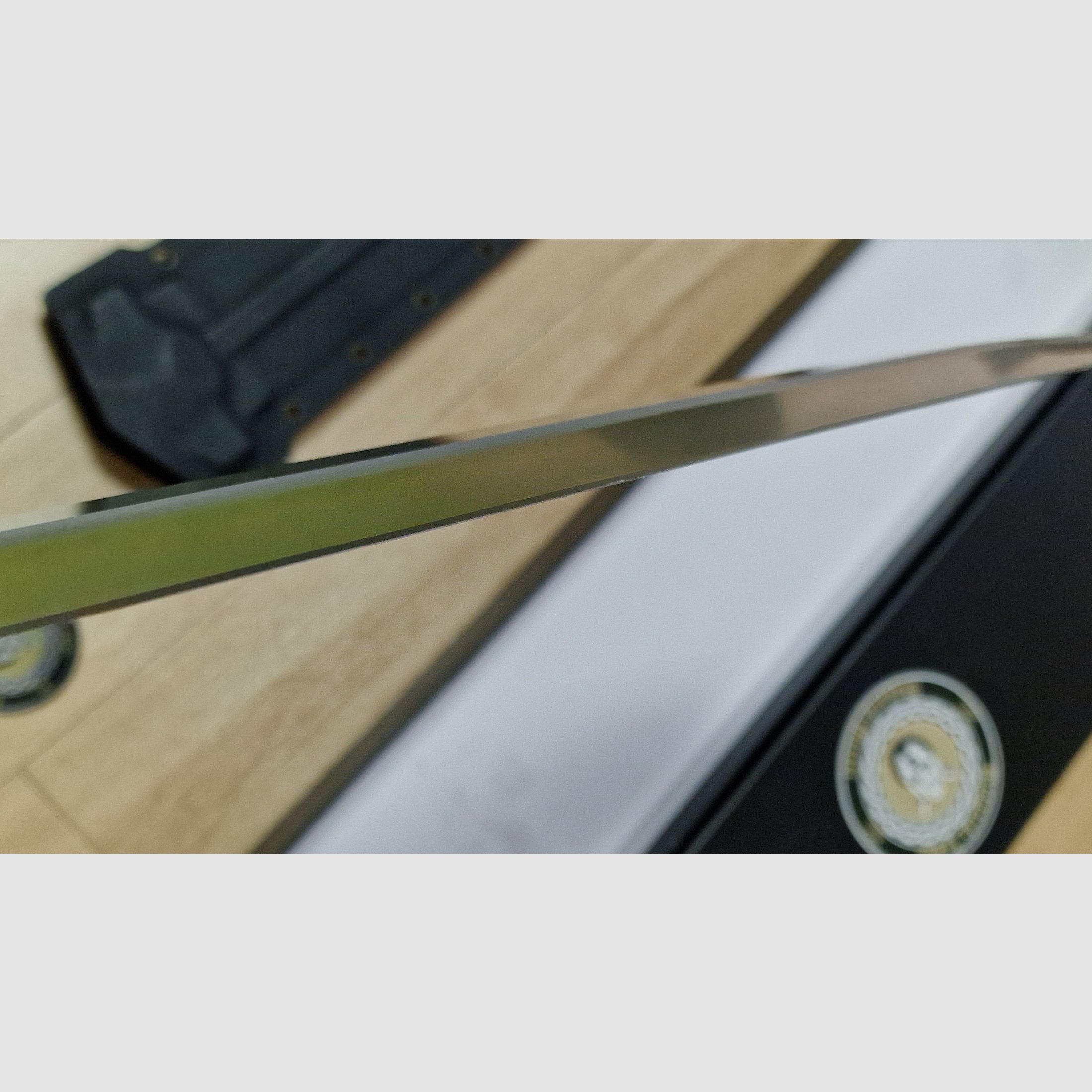 Premio de Año Nuevo: Cuchillo de Midgard Tyrfing V2 Espada corta Nueva OVP 1,7 kg Acero Sandvik