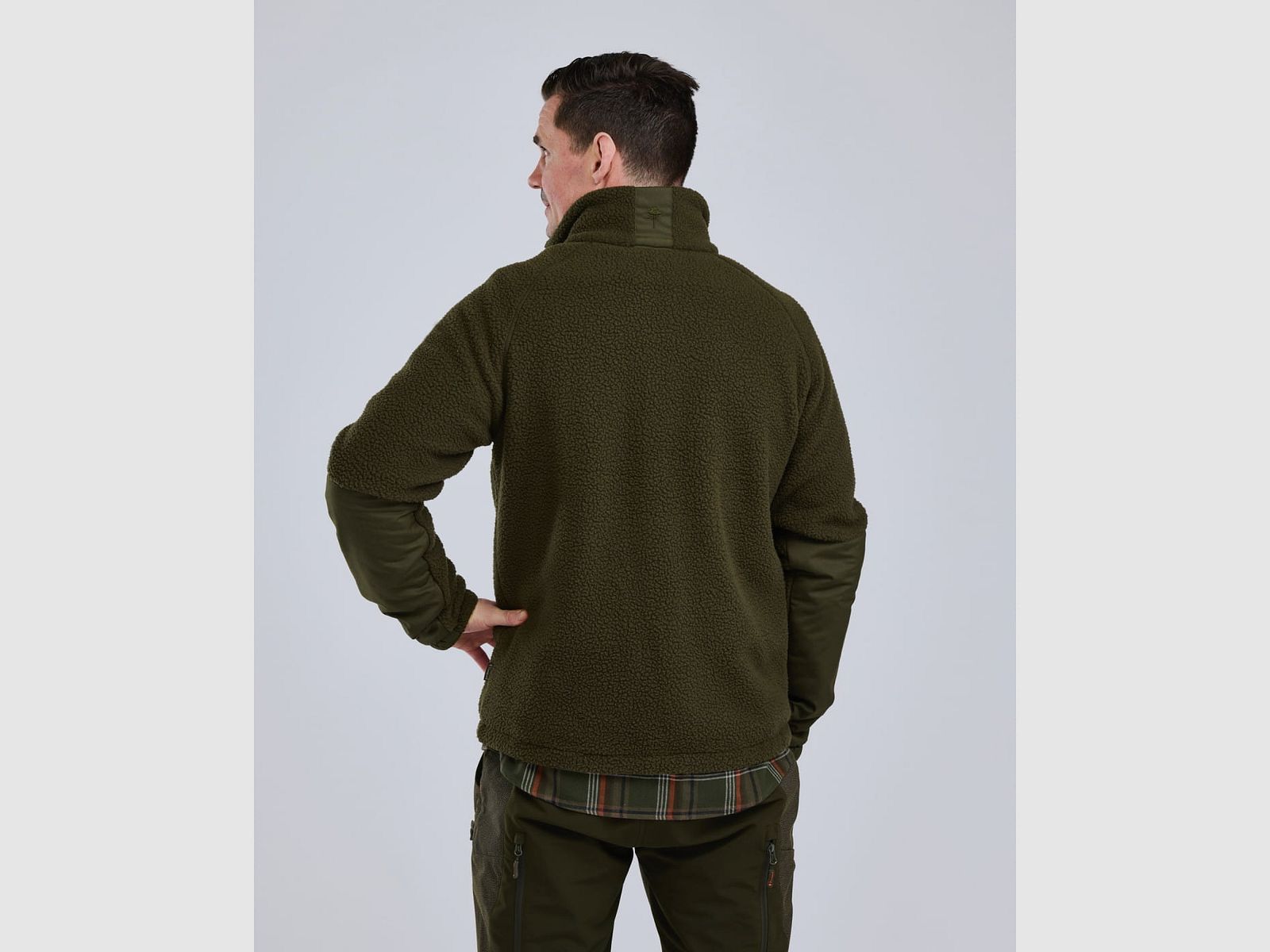 Fleecejack Moss Green Pinewood 5366 S, afbeelding 7 van 8